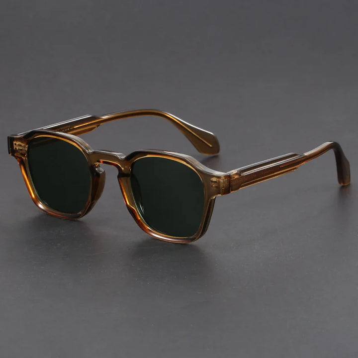Unisex retro square sunglasses offering ultimate UV protection. Stylish classic eyewear for men & women.