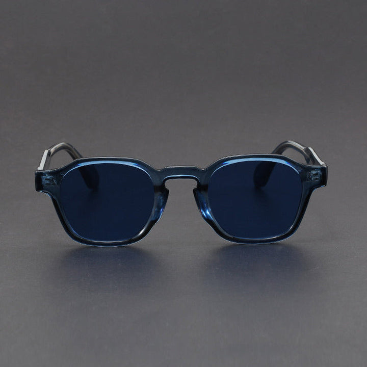 Versatile unisex retro square shades, ideal fashion accessory for any look. Offers full UV protection.