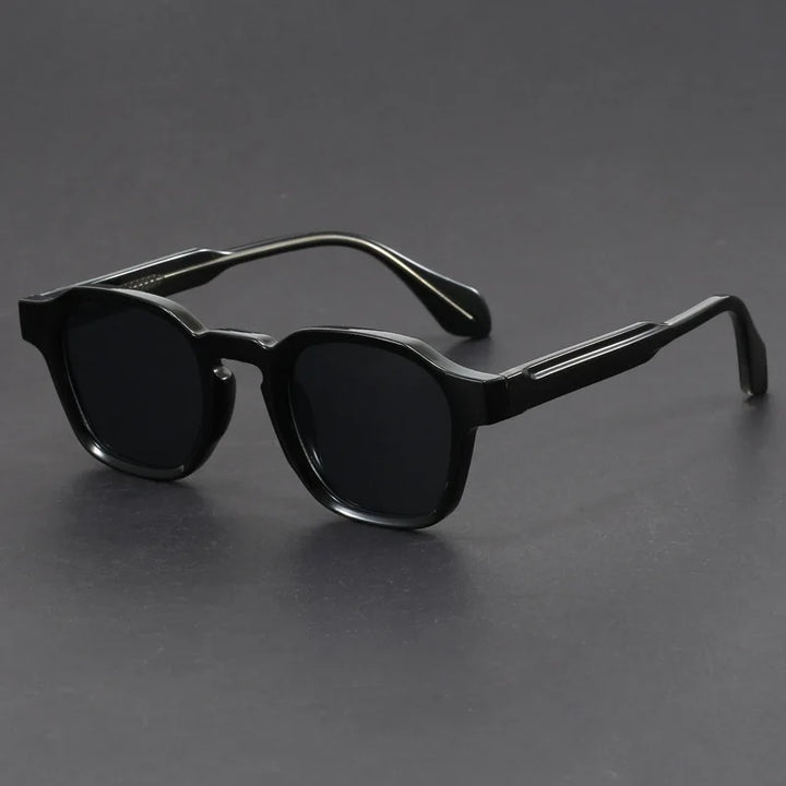 Durable retro square frame sunglasses for men & women. Classic vintage style with complete UV protection.