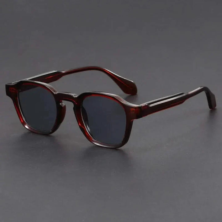 Fashionable unisex retro square shades. Anti-glare & UV protection lenses set in lightweight, durable frames.