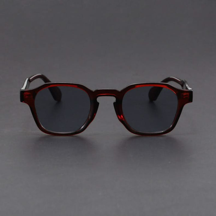 Classic retro square sunglasses for unisex style. Enjoy UV protection & anti-glare in a lightweight frame.
