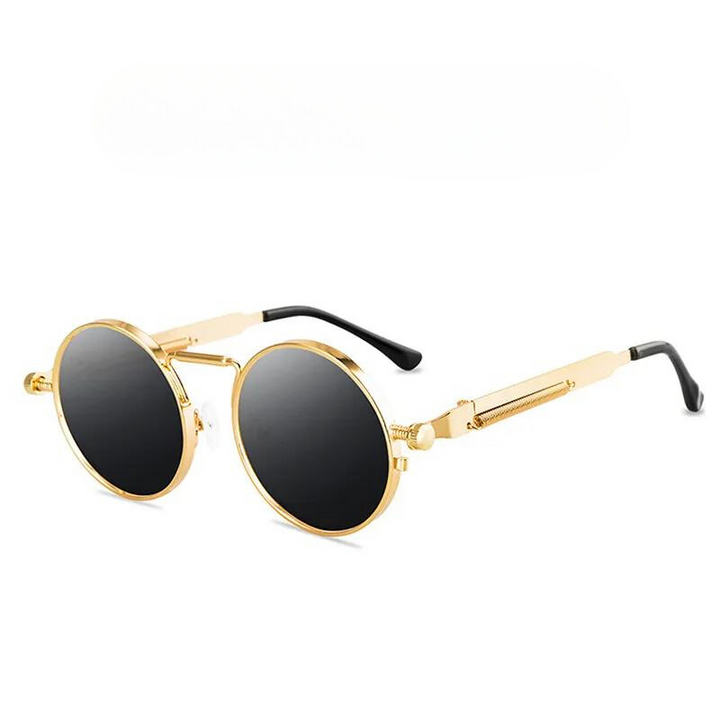 Classic retro eyewear, unisex design sunglasses for stylish sun protection.