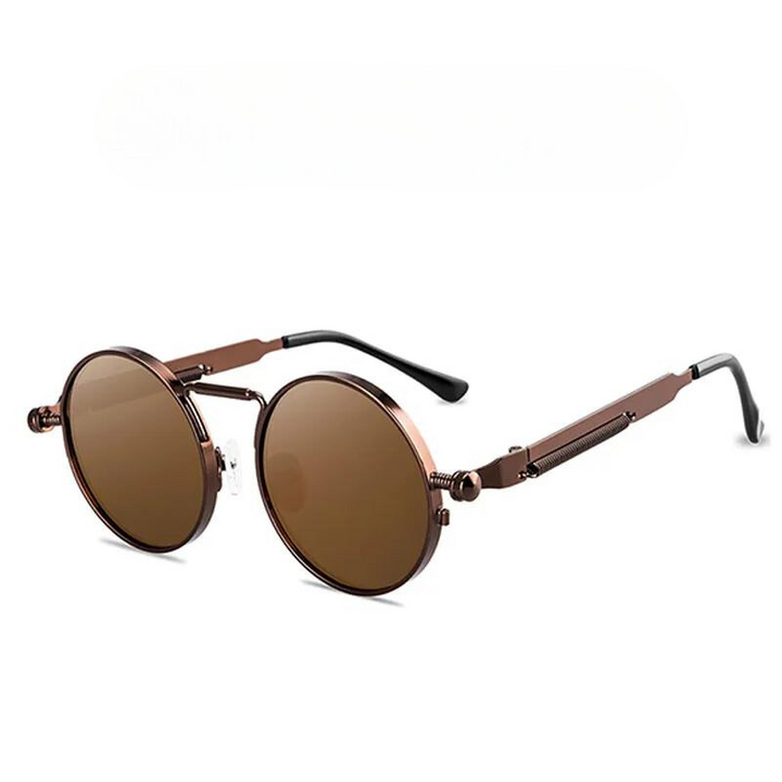 Fashionable unisex retro sunglasses, essential accessory with advanced UV protection.