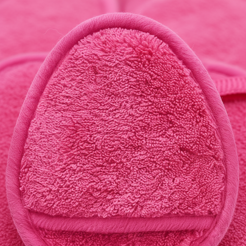 Set of reusable facial cleansing pads, unisex and fragrance-free for all skin types