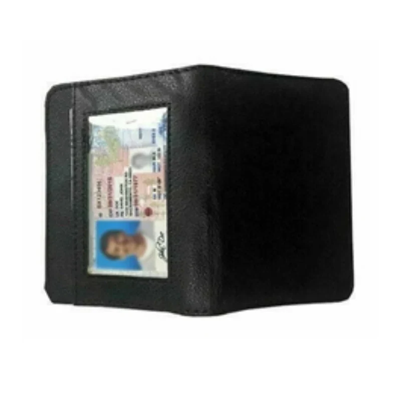 Unisex RFID blocking wallet for digital protection. Secure zip closure protects cards from identity theft & fraud.