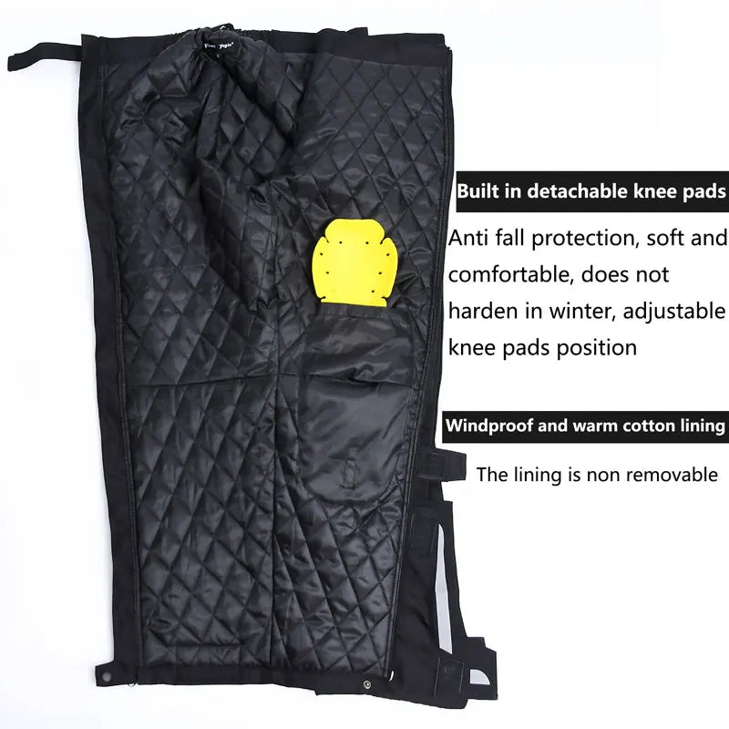 Model wearing unisex armored motorcycle riding pants, showcasing fit and protective design