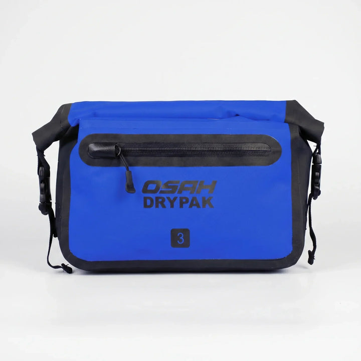 Water-resistant roll-top waist bag, perfect compact fanny pack for hiking, cycling, and travel gear.