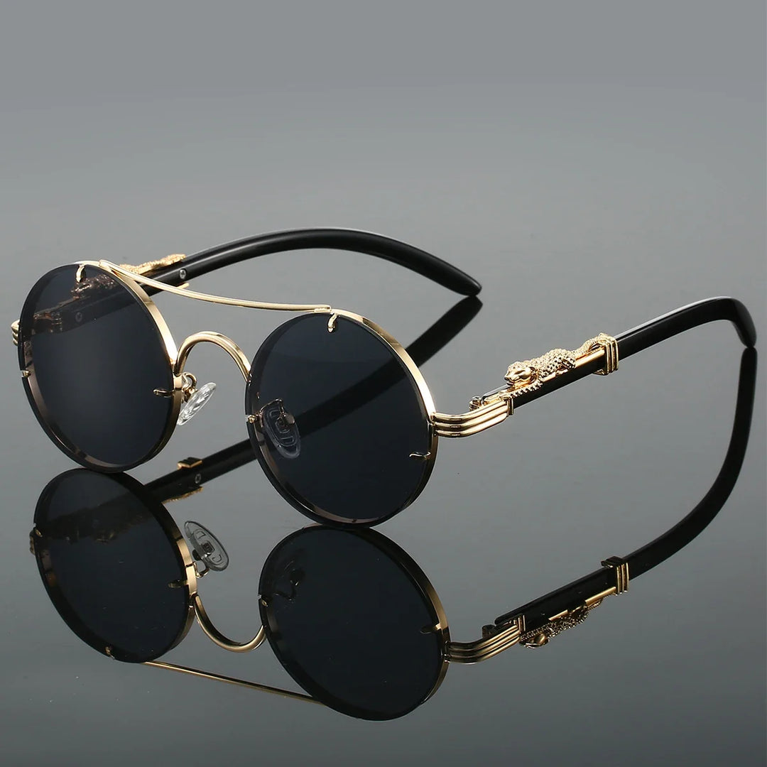 Durable unisex round sunglasses, providing reliable UV protection. Perfect shades to complete your outdoor fashion.