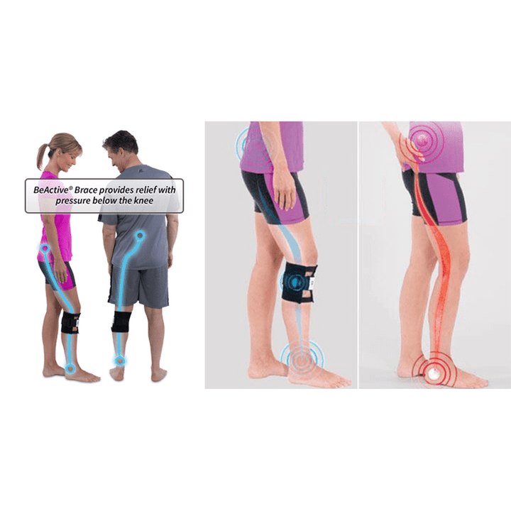 Sciatica nerve brace offering support & pain relief for the lower back, hip, and leg discomfort.