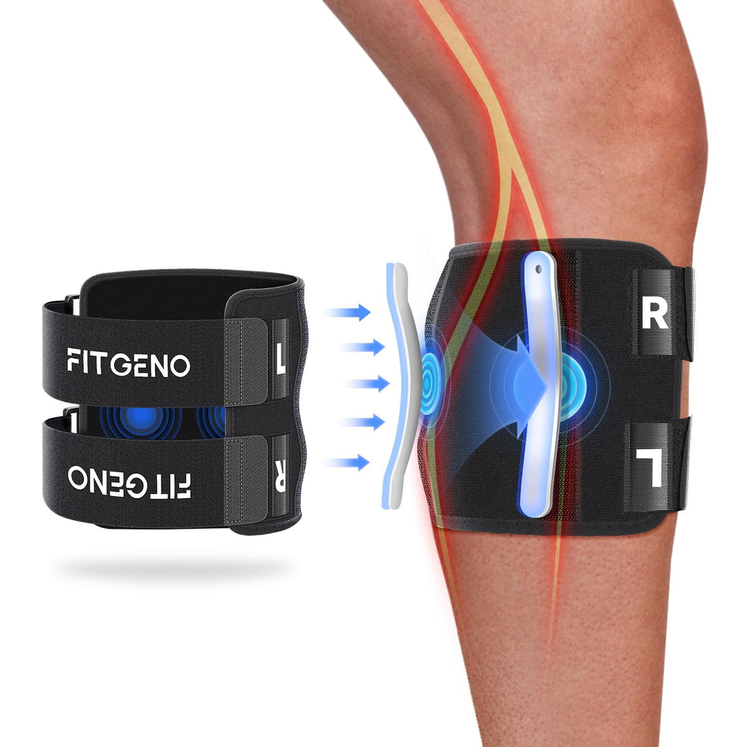 Unisex sciatica nerve knee brace for pain relief, joint support, & therapy.