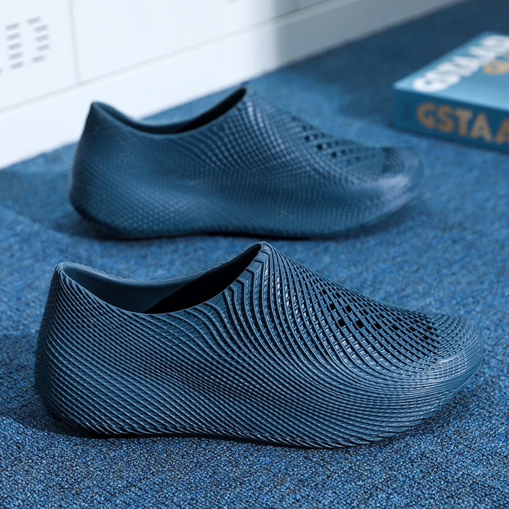Seamless trail running shoes, offering comfort and superior grip on any terrain.