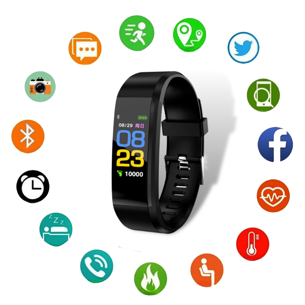 Senior health monitor smartwatch, designed for comfort and accurate tracking of key health metrics.