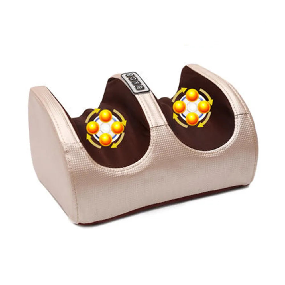 Unisex Shiatsu foot massager with heat for deep relaxation & pain relief. SootheStep home spa comfort.