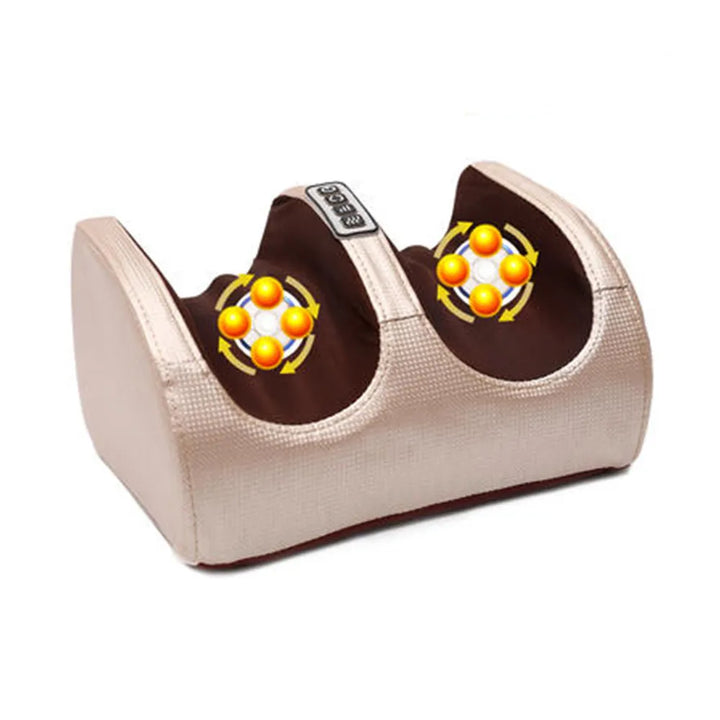 Unisex Shiatsu foot massager with heat for deep relaxation & pain relief. SootheStep home spa comfort.