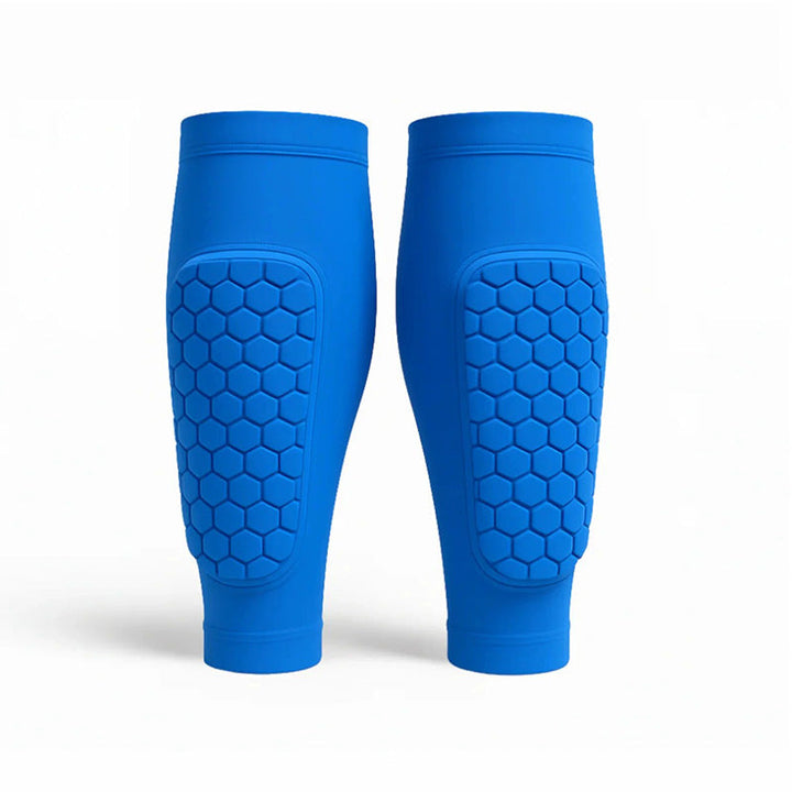 Advanced unisex shin protectors, providing essential leg support & superior impact protection for athletes.