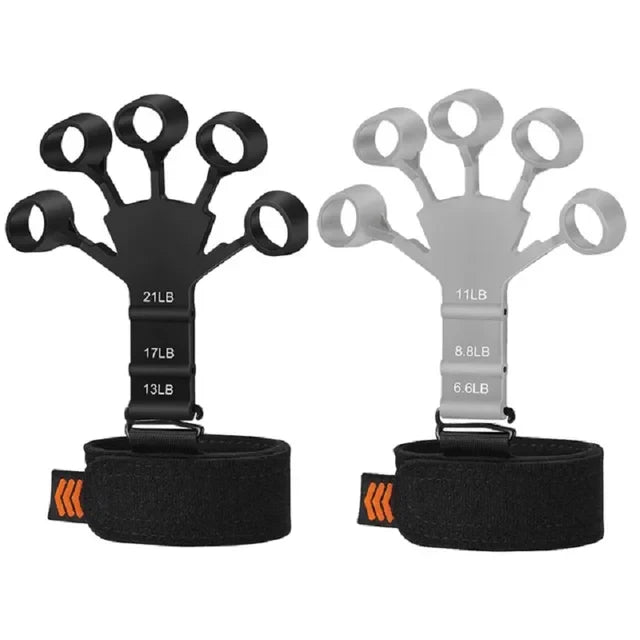 Enhance grip strength with this unisex silicone hand & finger strengthener. Great for fitness, therapy, and athletes.