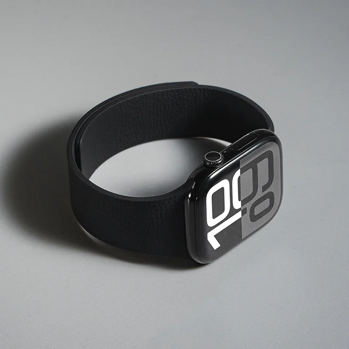 Unisex silicone smartwatch replacement band, comfortable & durable.