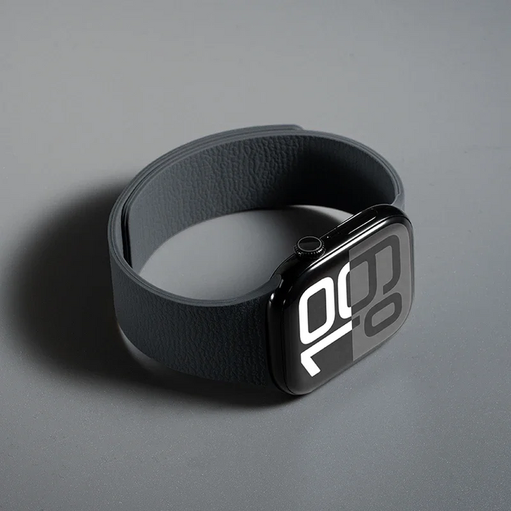 Comfortable unisex smartwatch accessory: durable silicone magnetic band.