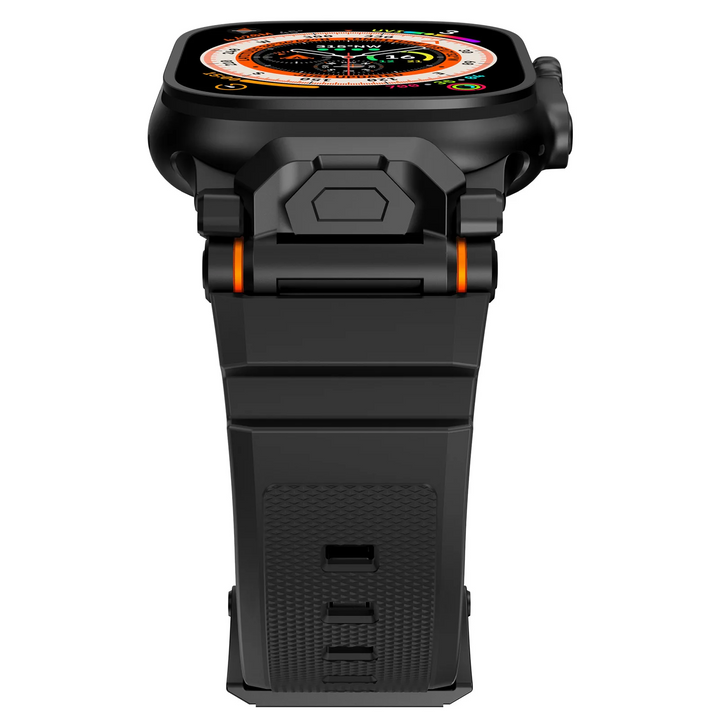 Premium quality silicone smartwatch strap, comfortable, durable, and sweat-resistant band.
