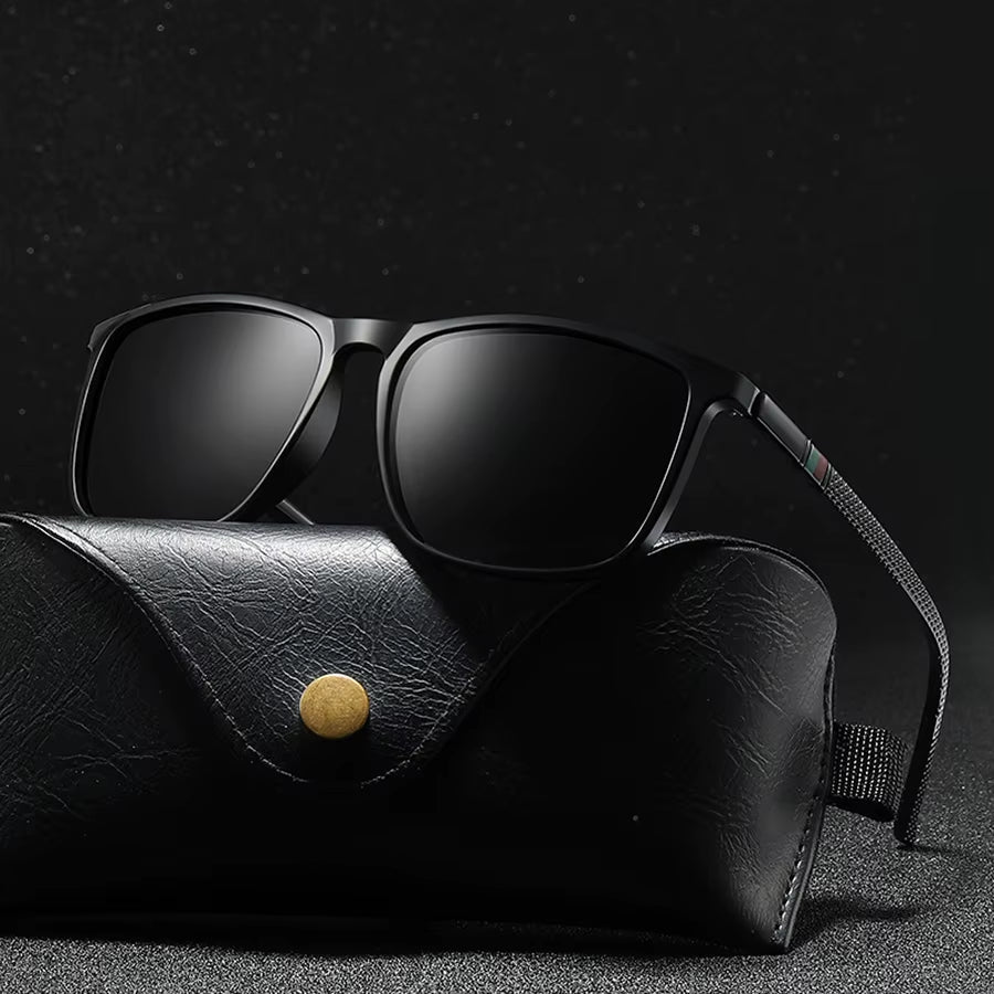 Outdoor slate polarized eyewear, designed for glare protection and maximum UV sun safety.