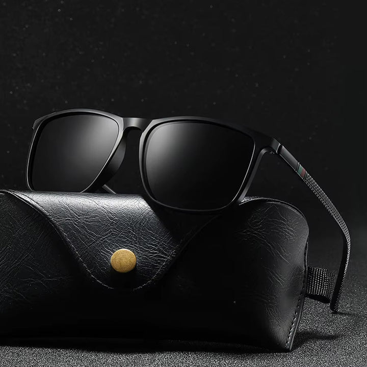 Outdoor slate polarized eyewear, designed for glare protection and maximum UV sun safety.
