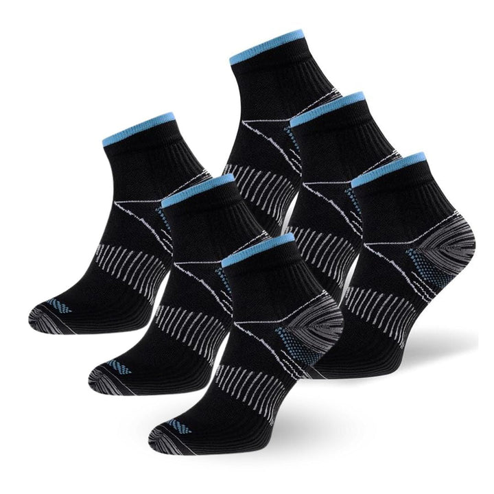 SlimSupport PRO 2.0 compression socks in grey, ideal for athletic recovery, travel & pregnancy support.
