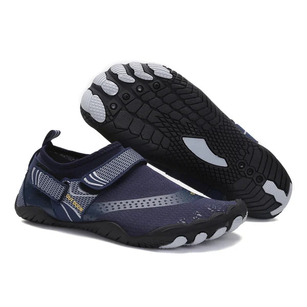 Unisex slip-resistant HydroFlex water shoes, quick-dry barefoot design for aquatic sports