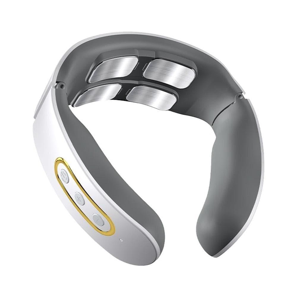 Unisex Smart 4D Neck & Shoulder Massager with Heat Therapy for pain relief & muscle relaxation.