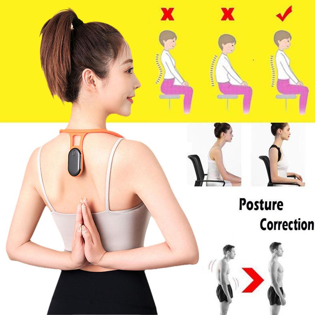 Rechargeable Smart Posture Corrector for men & women. Improves posture, offers back support, boosts confidence.