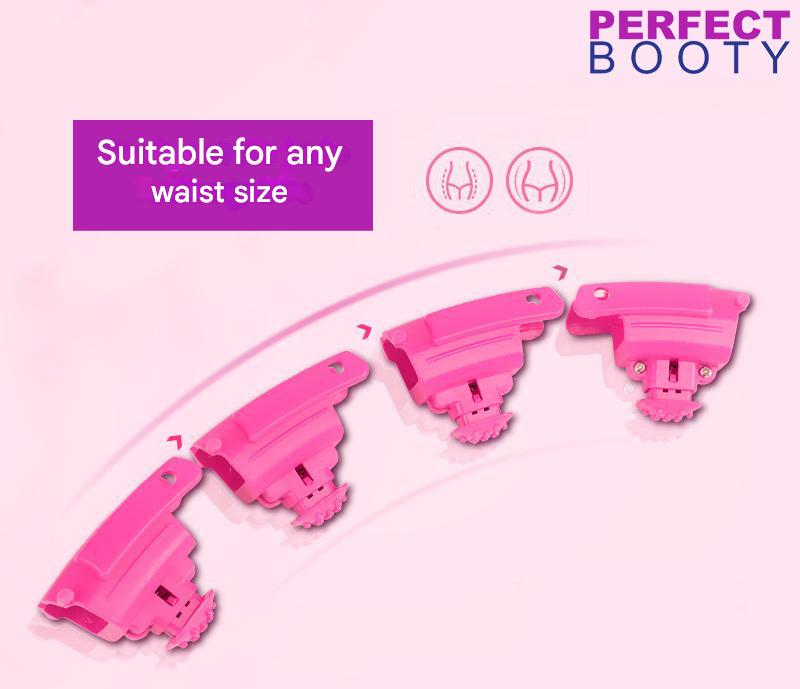 Innovative Smart Weighted Fitness Hoop, enhancing core training routines with ease. Perfect home gym equipment.