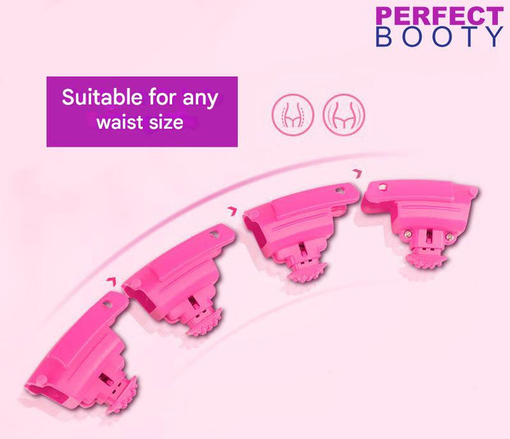 Innovative Smart Weighted Fitness Hoop, enhancing core training routines with ease. Perfect home gym equipment.