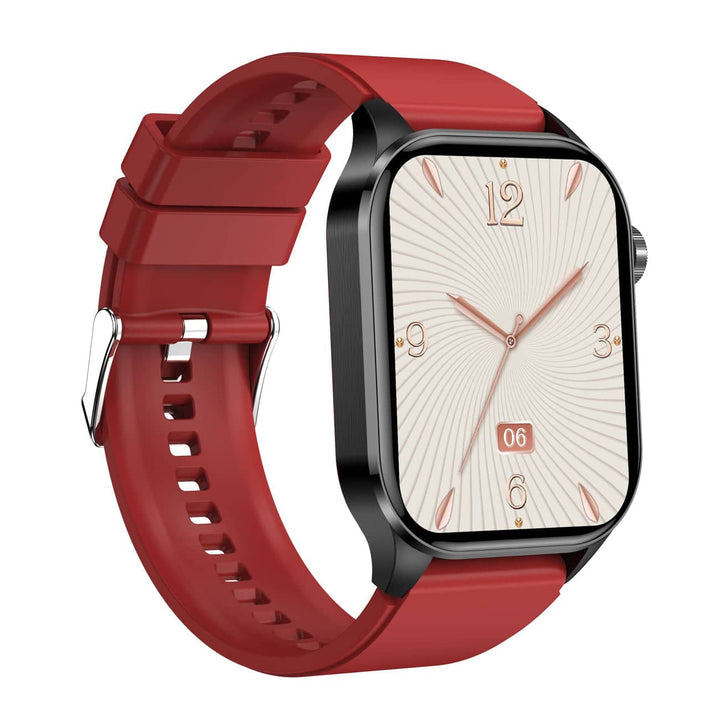Unisex smartwatch with interchangeable straps. ECG, blood pressure, blood sugar health gadget.