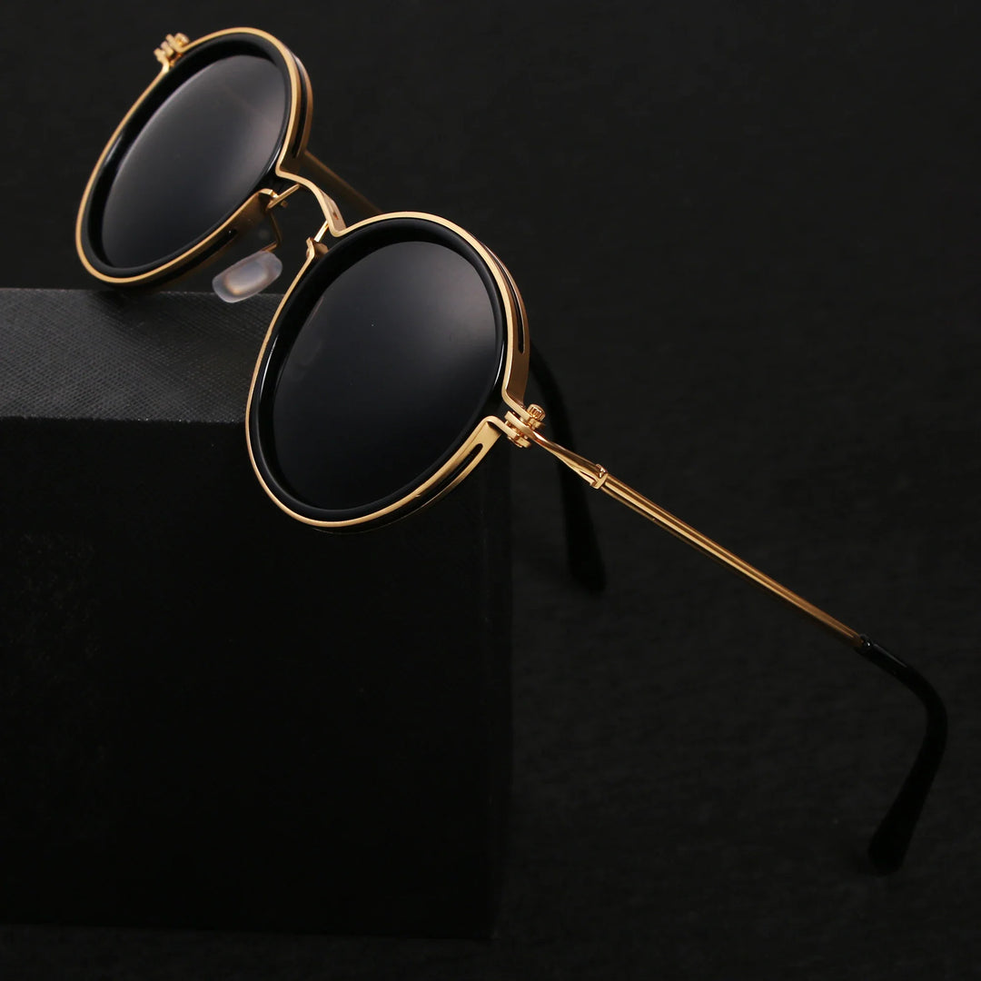 Gun metal Solis polarized sunglasses. Unisex anti-glare shades for fashion accessory & UV eye protection.