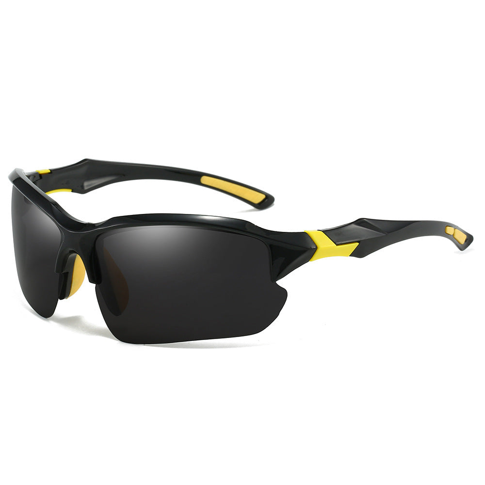 Fashionable yet functional: unisex polarized sports sunglasses for outdoor adventures & daily wear.