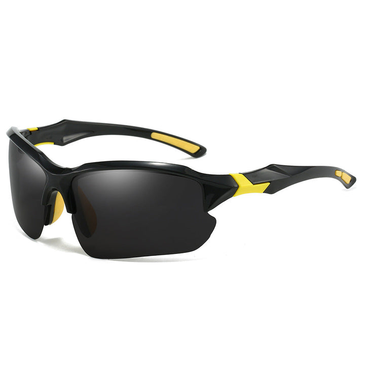Fashionable yet functional: unisex polarized sports sunglasses for outdoor adventures & daily wear.