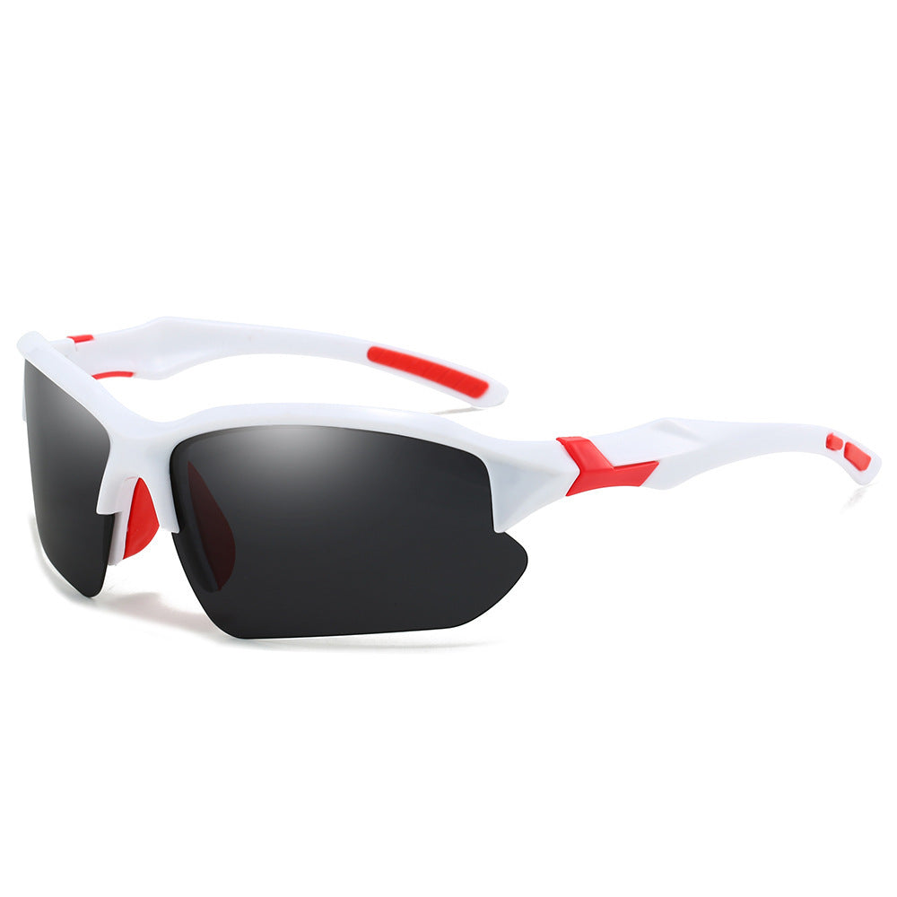 New unisex sports sunglasses with polarized UV400 lenses, ideal for trekking, running & cycling.