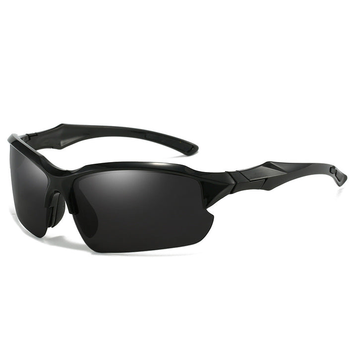 Durable outdoor eyewear: polarized sports sunglasses offering superior UV protection for athletes.
