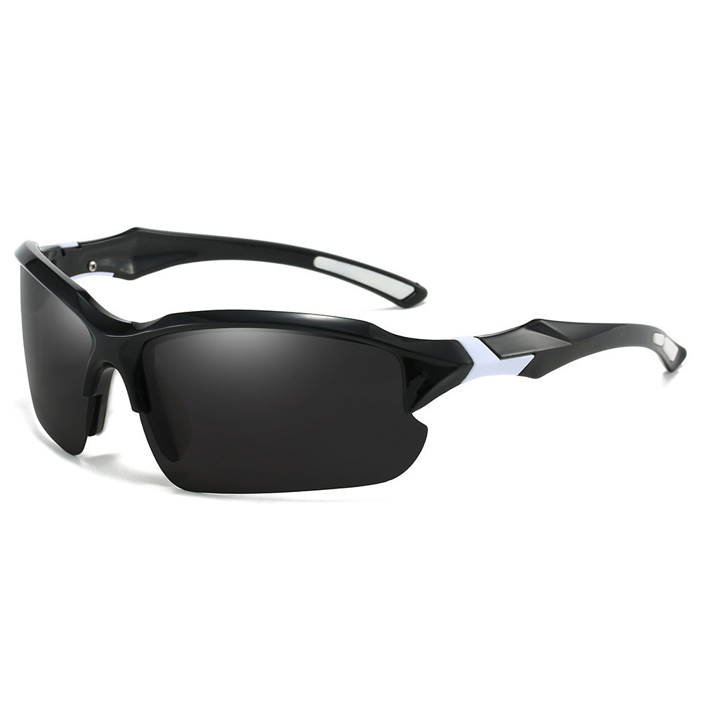 Polarized sports sunglasses, perfect for driving & outdoor adventures. Unisex, UV protection.