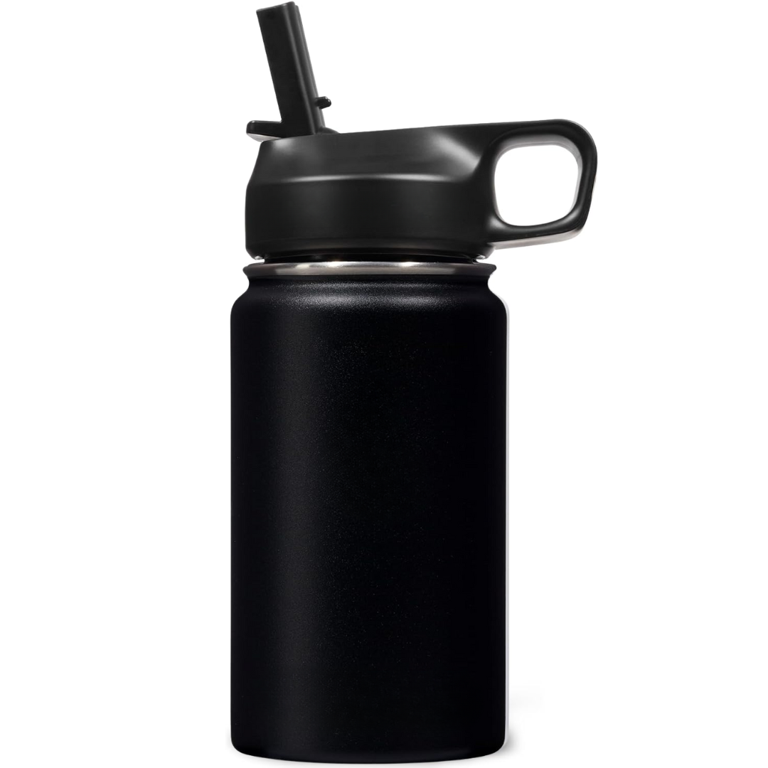High-performance insulated water bottle with straw, essential for daily use.