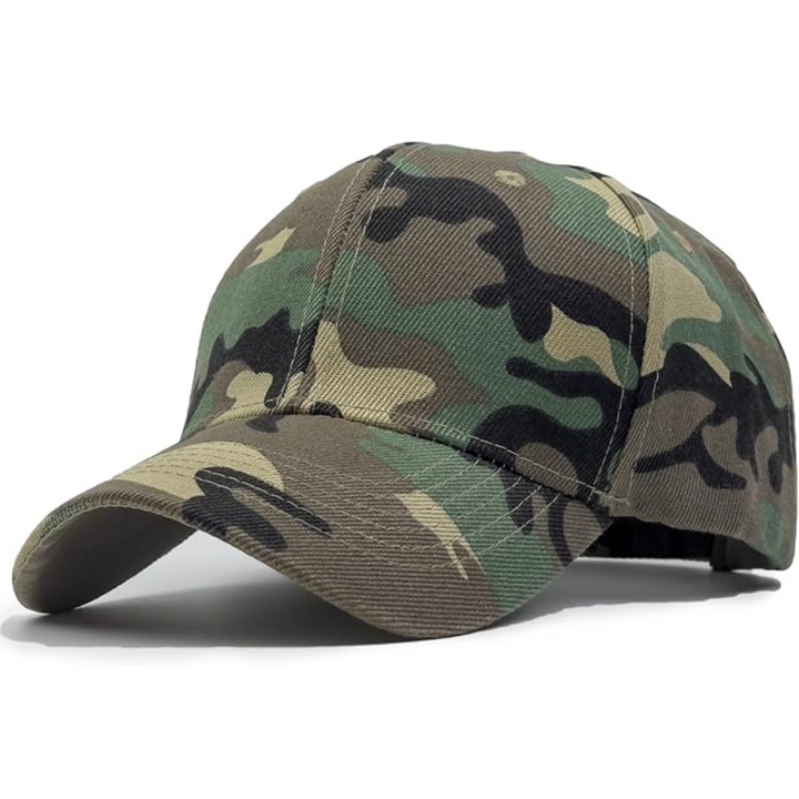 Baseball cap with an adjustable back, unisex design, providing a comfortable and secure fit for sports