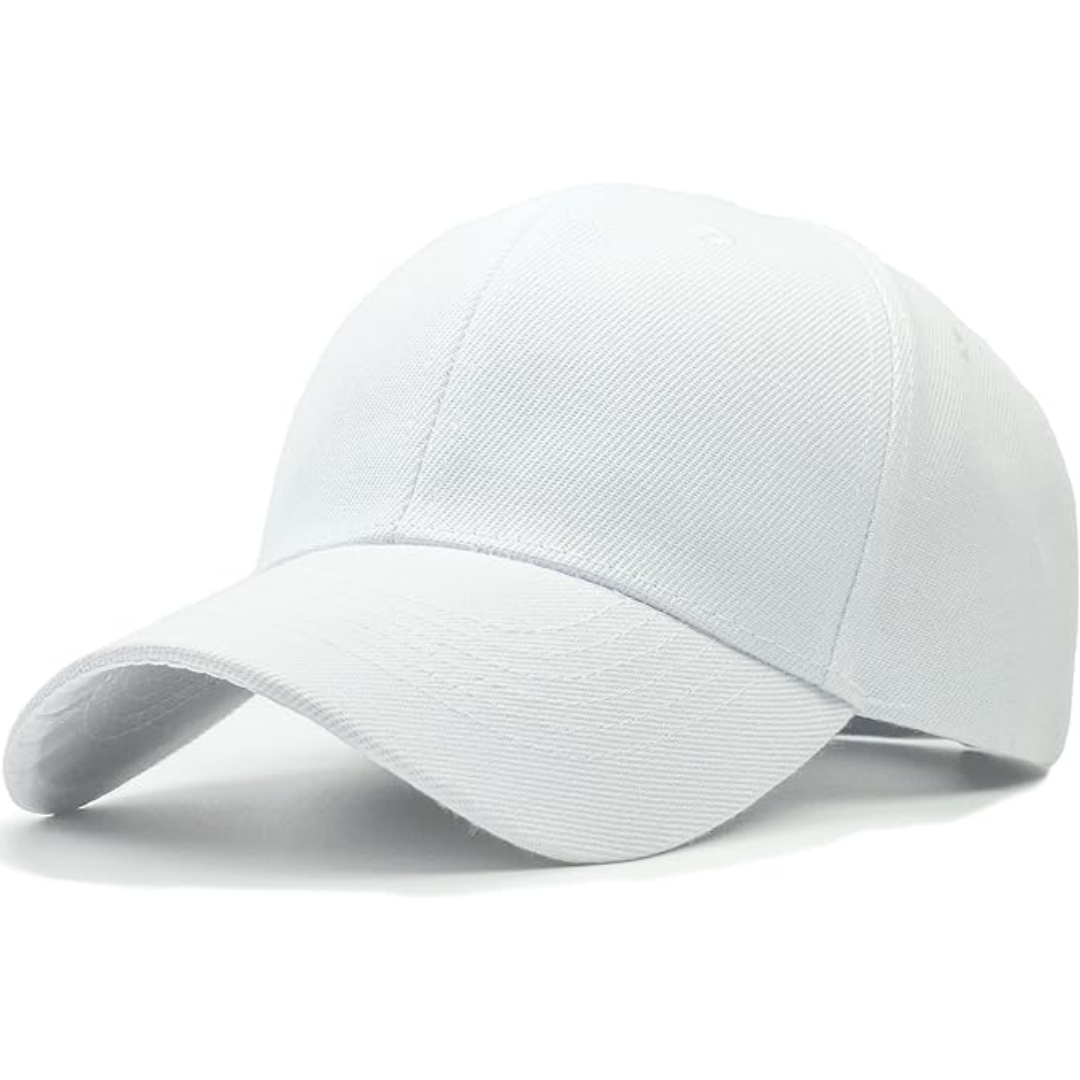 Adjustable baseball cap for men and women, featuring a classic structured design, perfect for sports