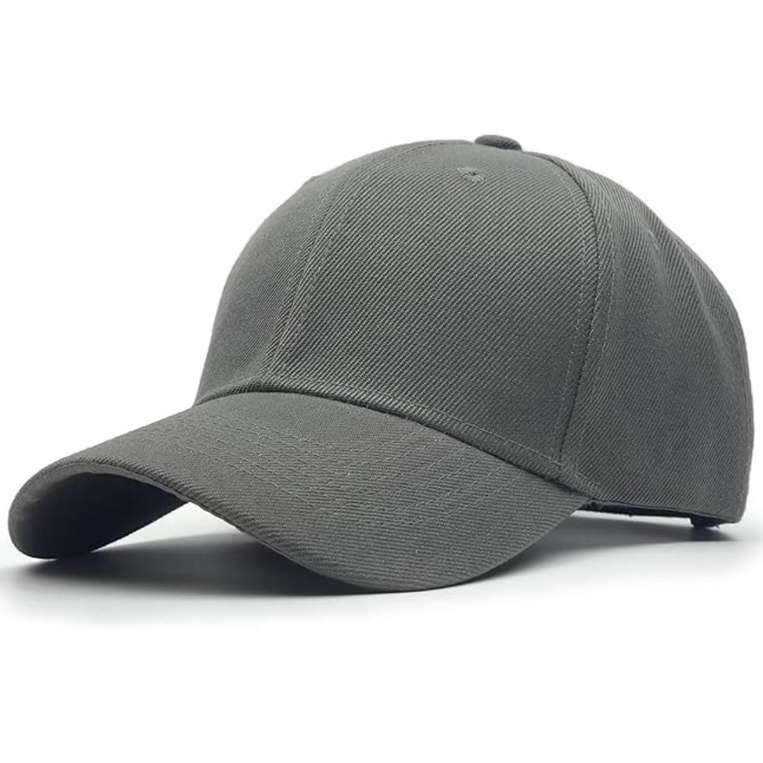 Fashionable structured baseball cap, adjustable for men and women, a key accessory for casual wear