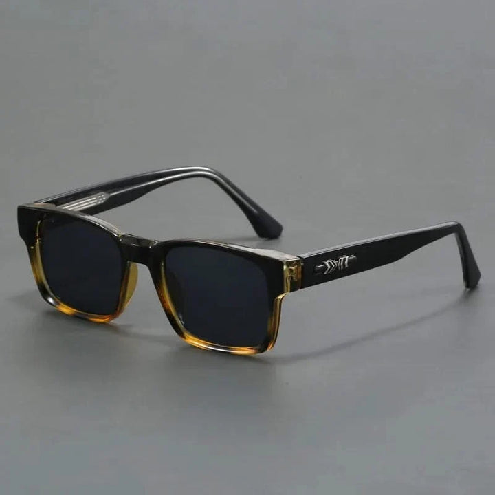 Stylish unisex shades featuring a retro square frame and anti-glare lenses.