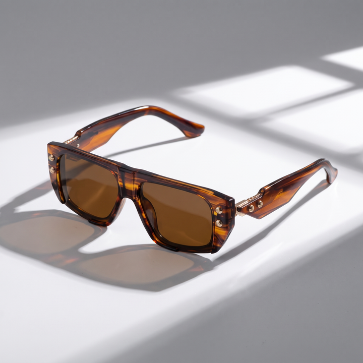 UV protection sunglasses for men & women, crystal-embellished fashion eyewear.