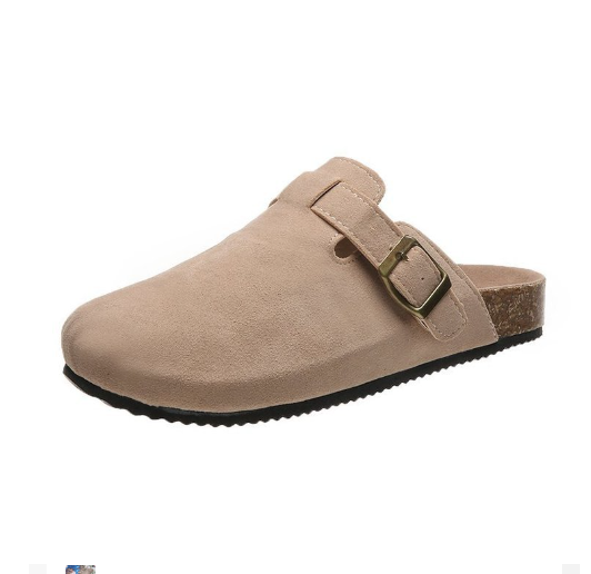 Comfortable everyday slip-on shoes for men & women, with a versatile suede finish & buckle.