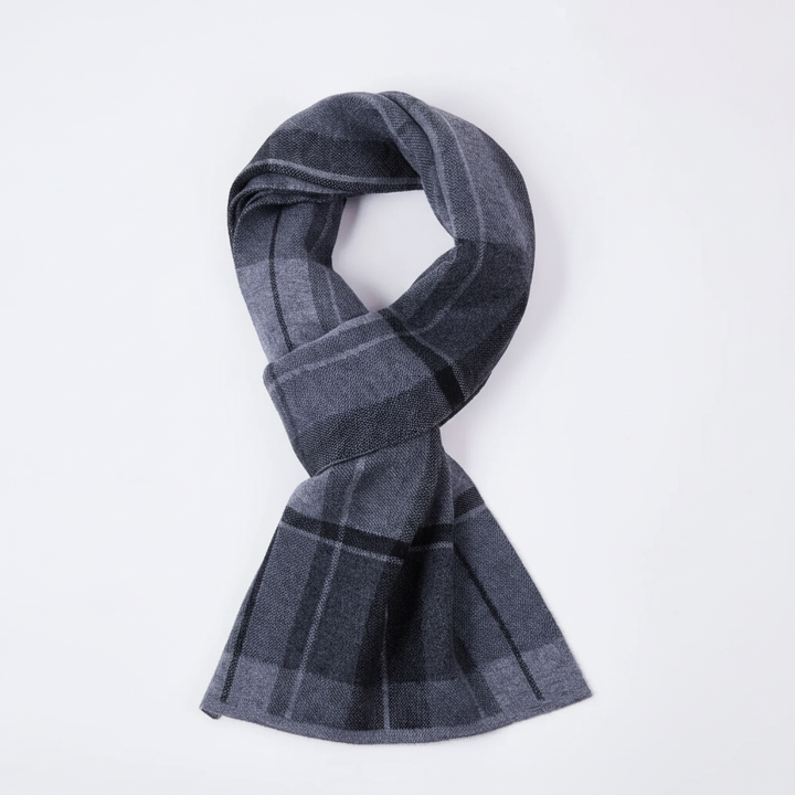 High-quality WoolLuxe wool scarf, comfortable and soft, designed for ultimate warmth