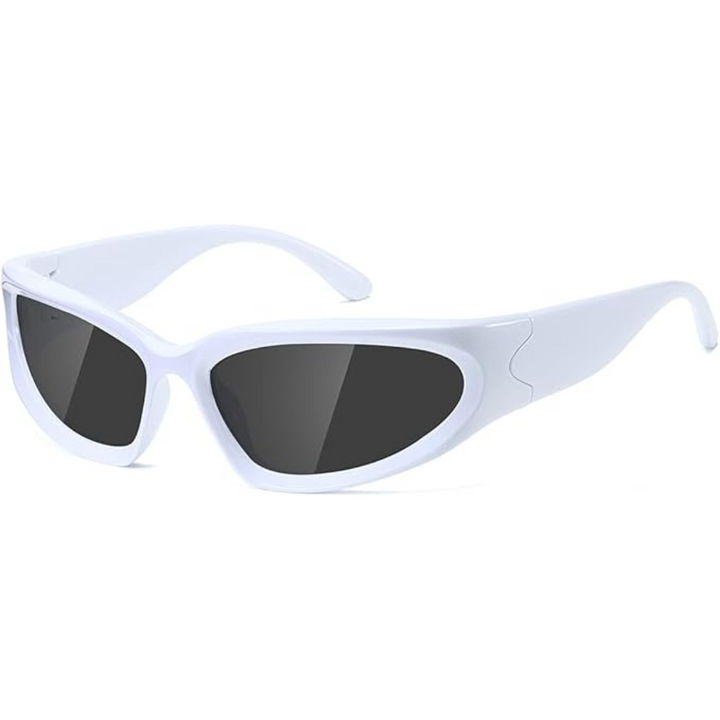 Collection of SwiftWrap polarized sports sunglasses, various angles and features