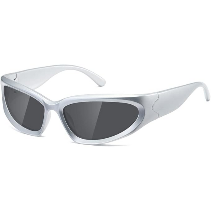 SwiftWrap polarized sports eyewear in a vibrant setting, anti-glare lens