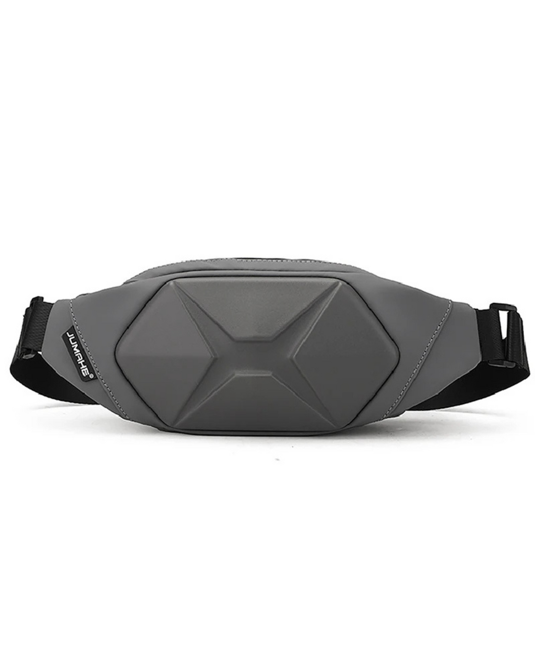 Durable hardshell tactical crossbody bag, unisex, water resistant & anti-theft.