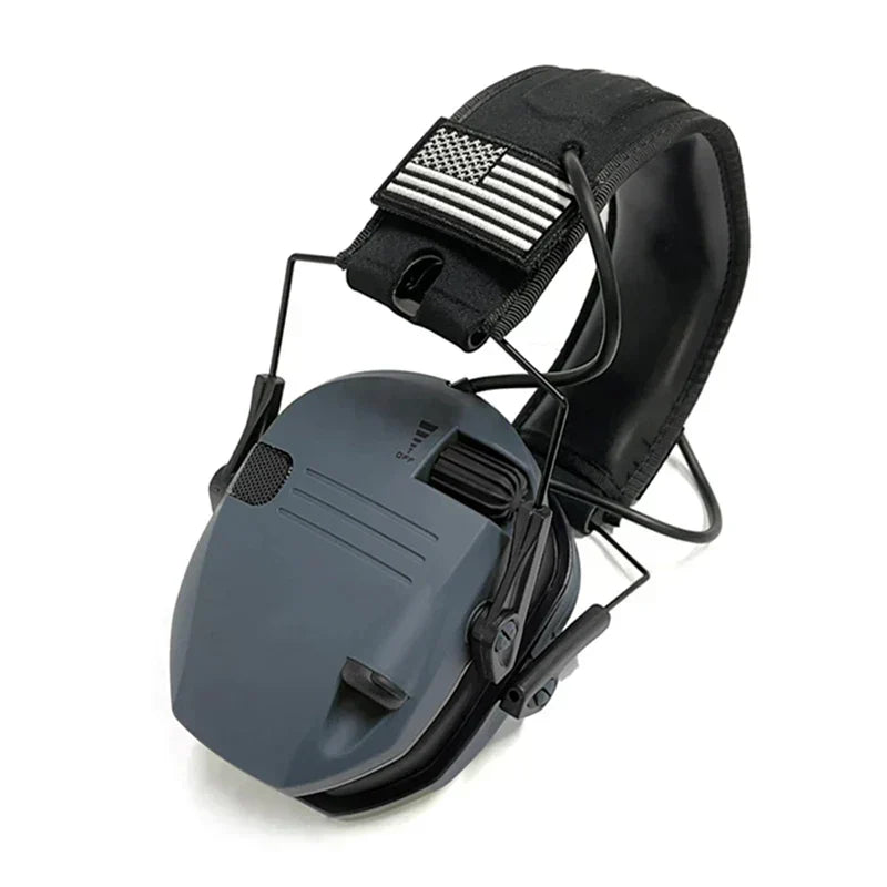 Versatile tactical ear muffs suitable for shooting, hunting, and industrial noise reduction.